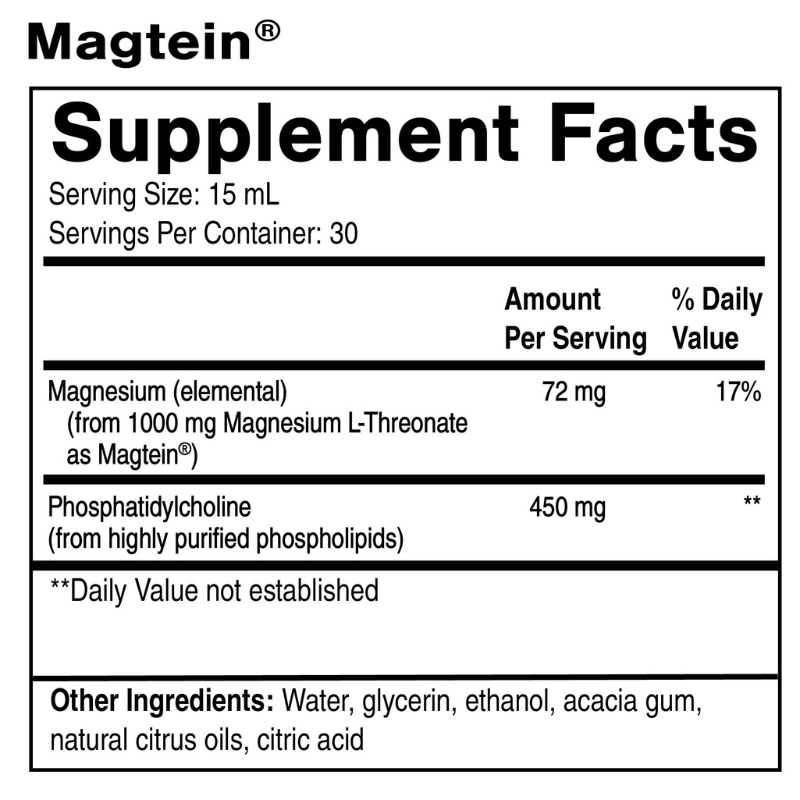 Liposomal Magtein by Quicksilver Scientific