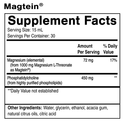 Liposomal Magtein by Quicksilver Scientific