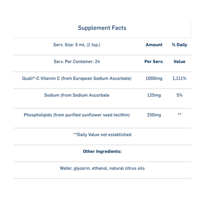 Liposomal Vitamin C Quicksilver Scientific