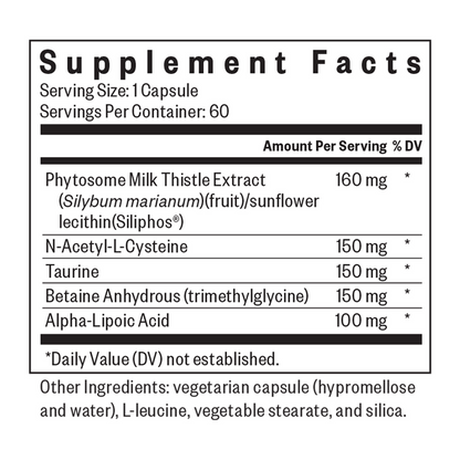 Liver Nutrients By Seeking Health