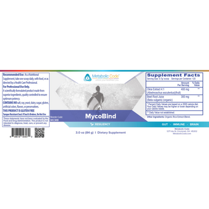 Metabolic Code Myco Bind Label