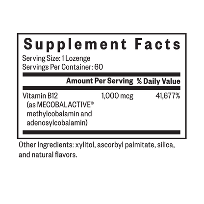 Methyl B12 1000 By Seeking Health