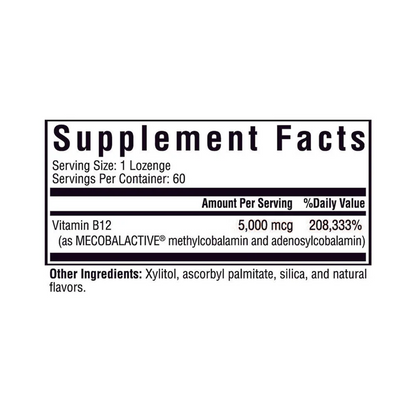 Methyl B12 5000 By Seeking Health