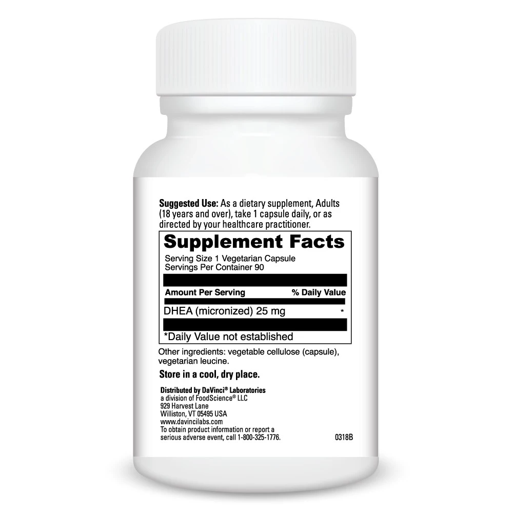 Micronized DHEA 25 mg (90) SF
