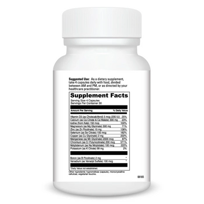 Multi-Mineral Complex With D3 (120) SF