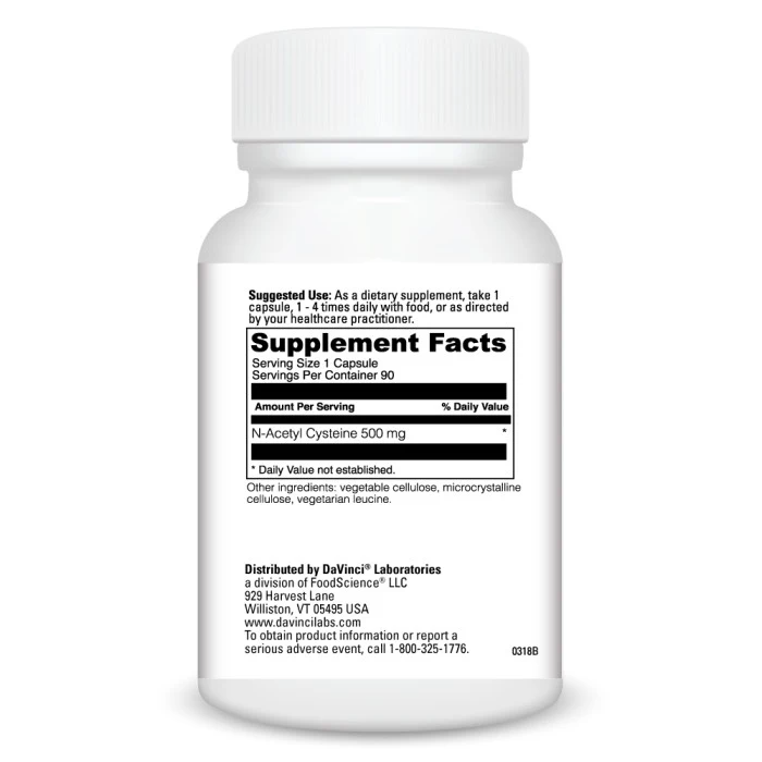 N-Acetyl Cysteine 500 mg (90) SF