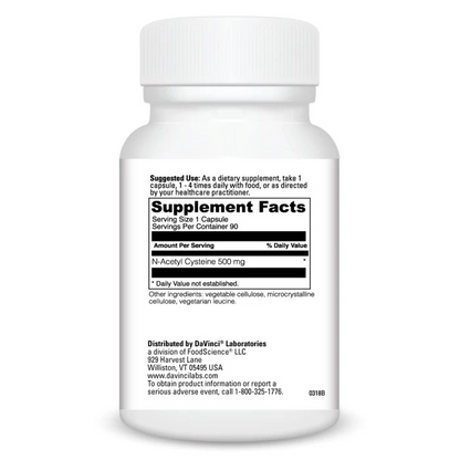 N-Acetyl Cysteine 500 mg (90) SF