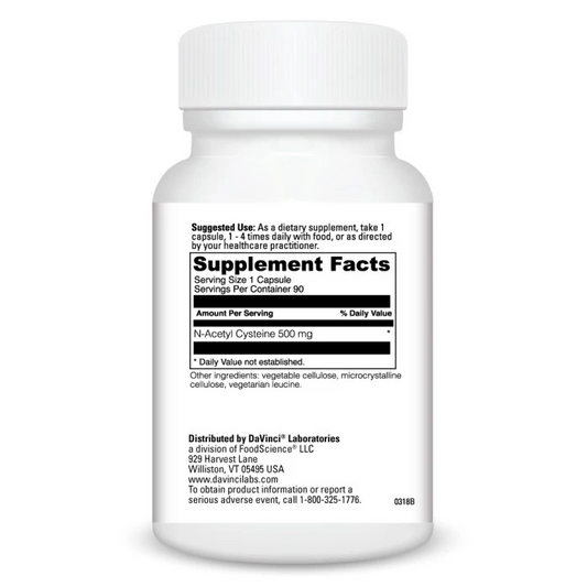 N-Acetyl Cysteine 500 mg (90) SF