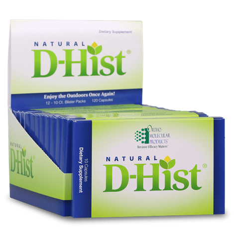 Natural D-Hist® Blister Packs by Ortho Molecular
