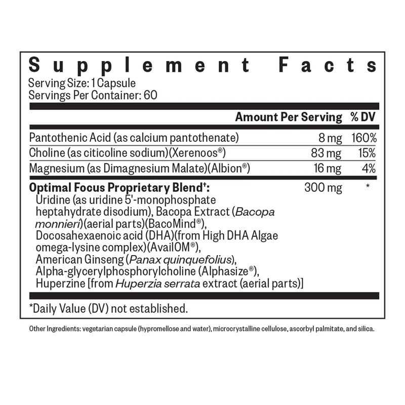 Optimal Focus By Seeking Health