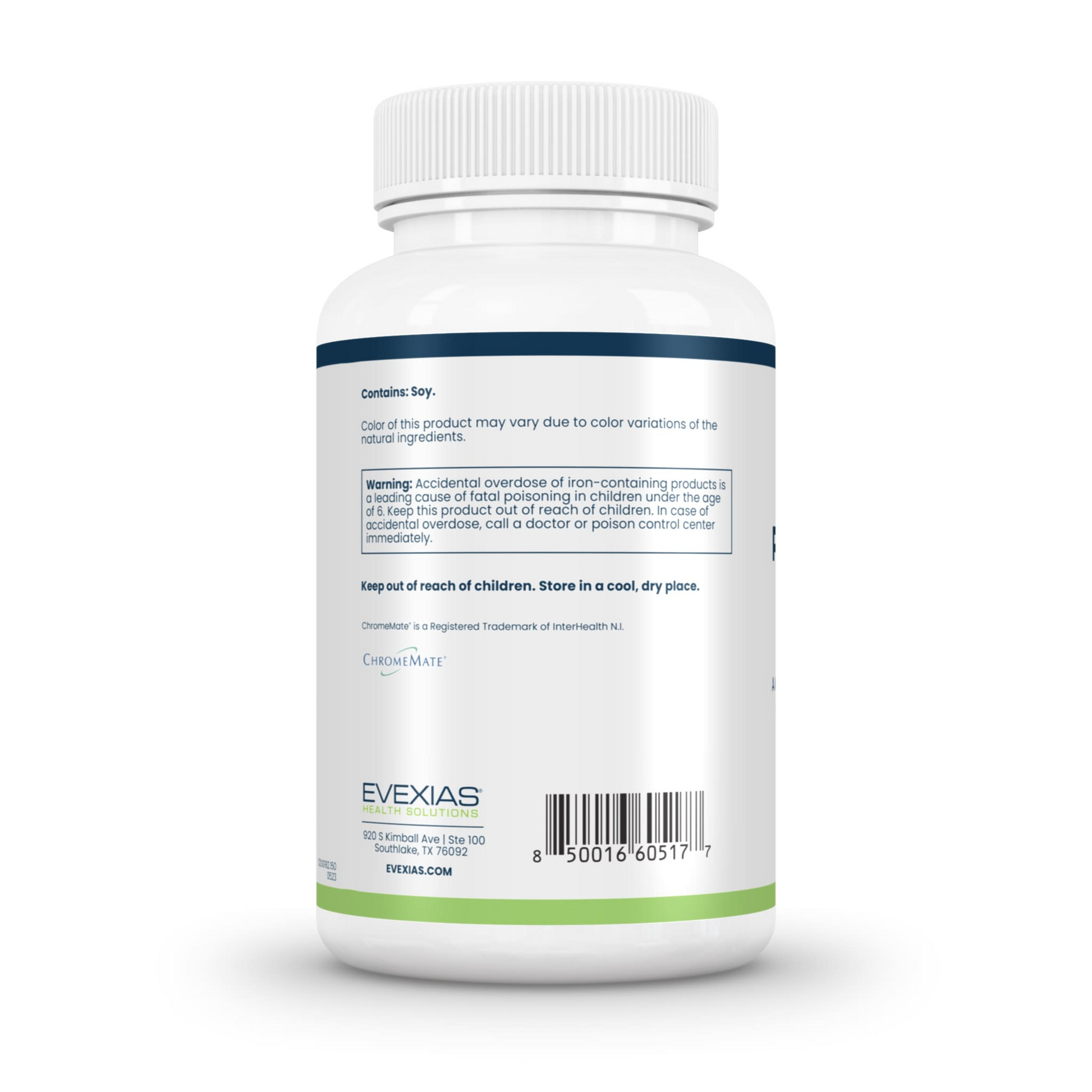 Prenatal Ultra Vitamin Evexias back