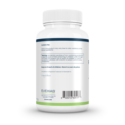 Prenatal Ultra Vitamin Evexias back