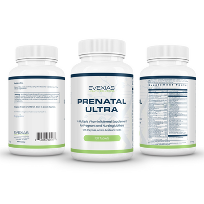 Prenatal Ultra Vitamin Evexias trio