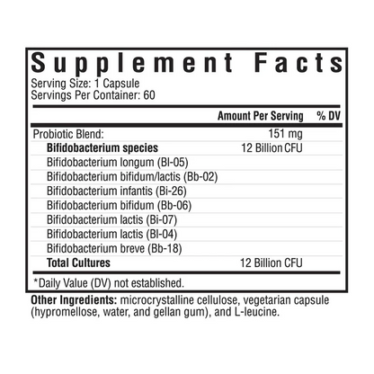 ProBiota™ Bifidobacterium By Seeking Health