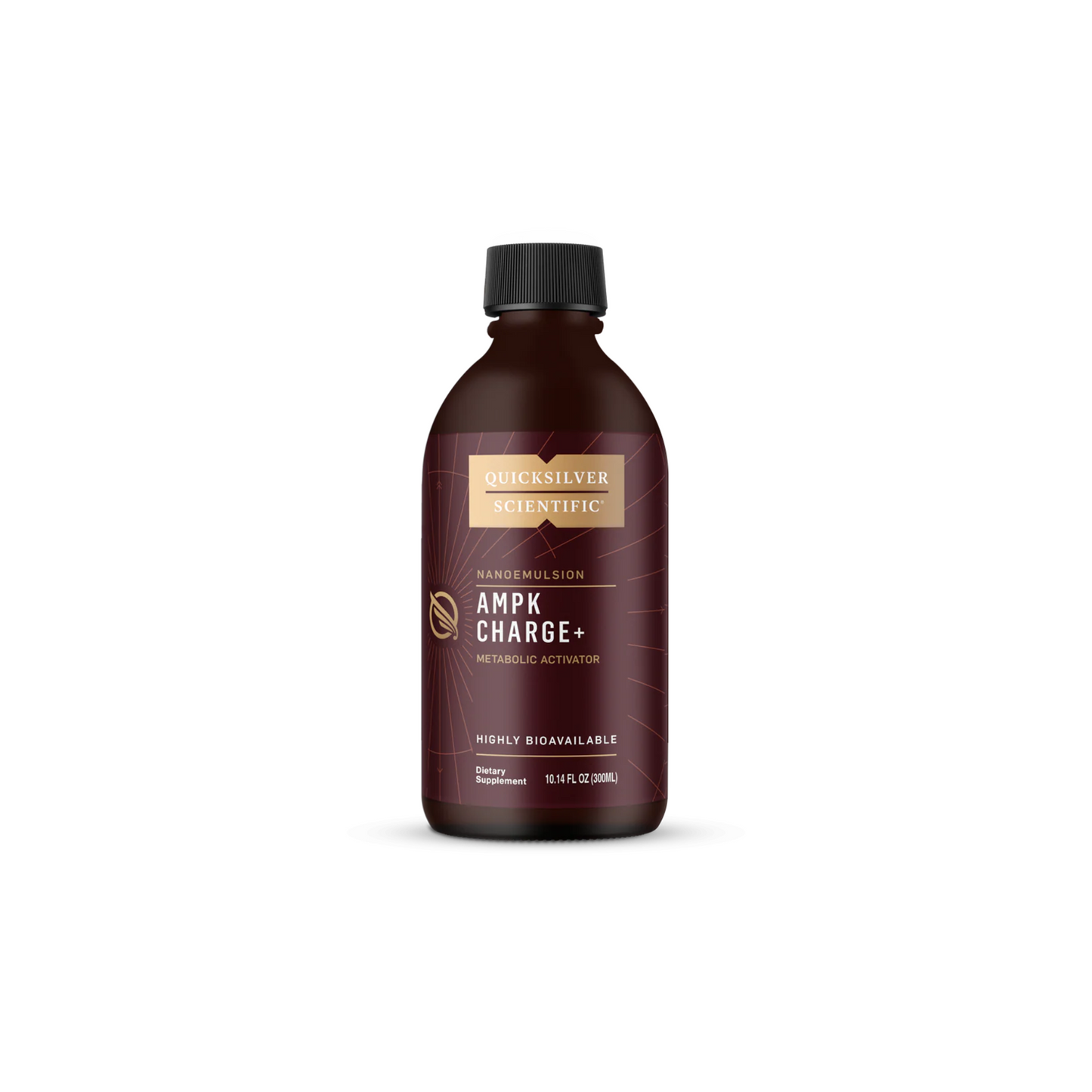 Quicksilver Scientific AMPK Charge+ 300ml bottle