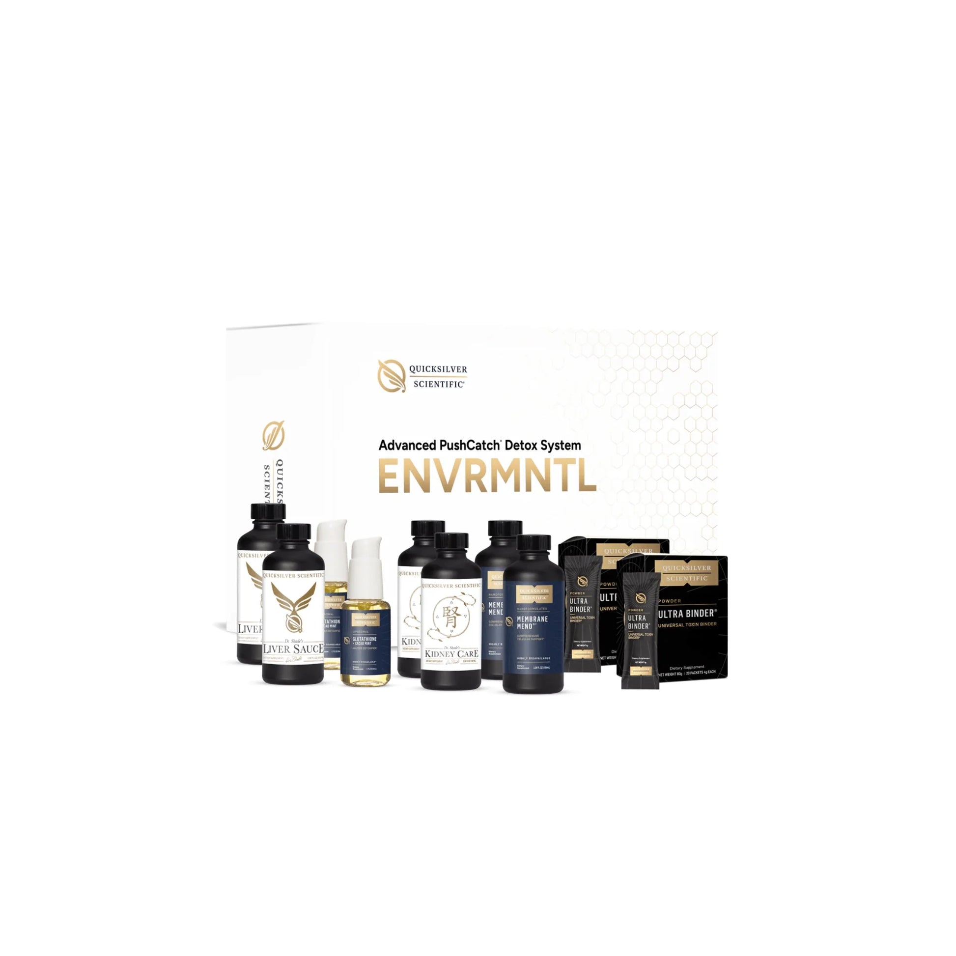 Advanced PushCatch Detox System ENVRMNTL full set by Quicksilver Scientific