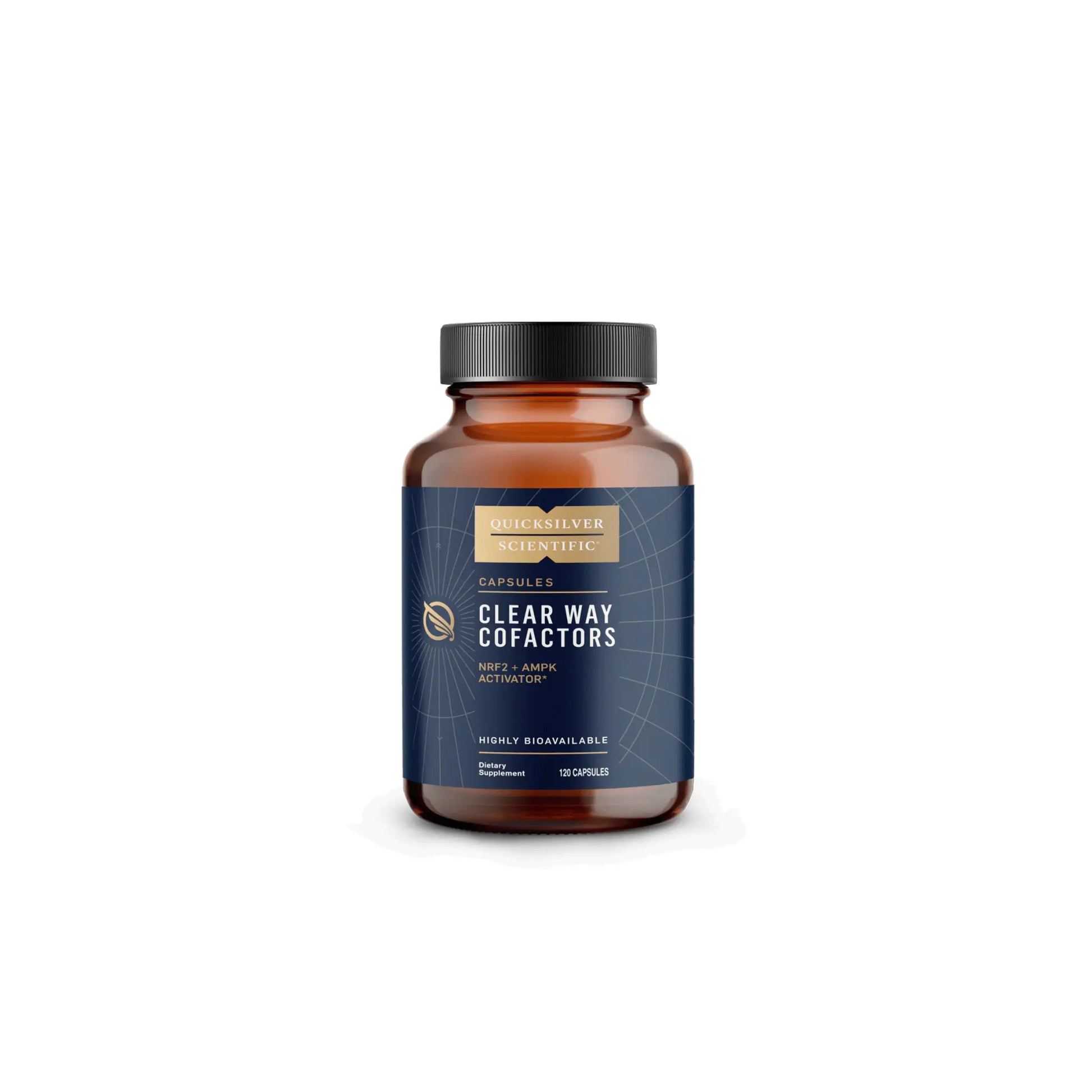 Clear Way Cofactors bottle of 120 capsules detox cofactor supplement