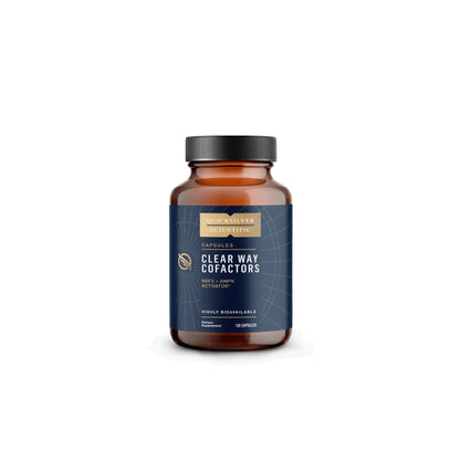 Clear Way Cofactors bottle of 120 capsules detox cofactor supplement