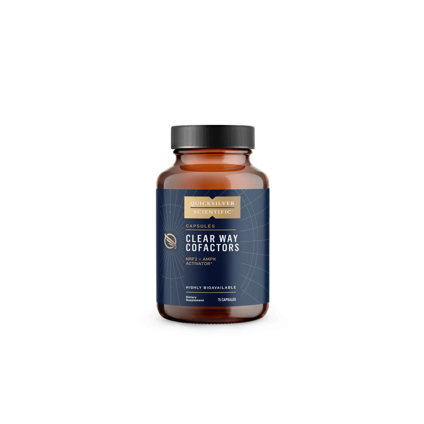 Clear Way Cofactors bottle of 75 capsules detox cofactor supplement