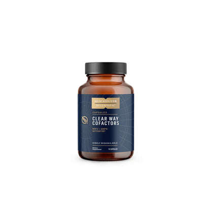 Clear Way Cofactors bottle of 75 capsules detox cofactor supplement