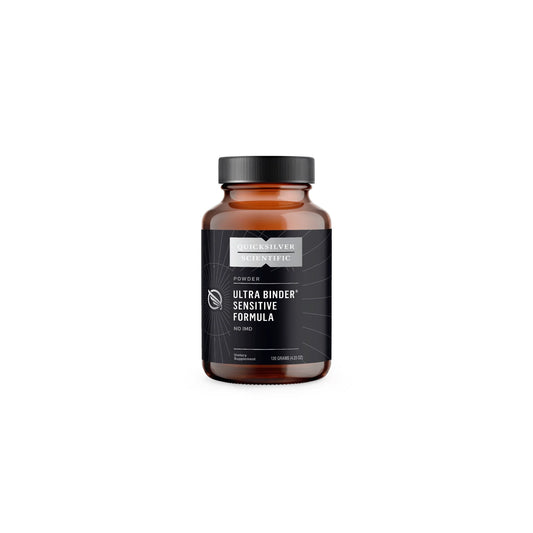 Ultra Binder Sensitive gentle toxin binder bottle by Quicksilver Scientific