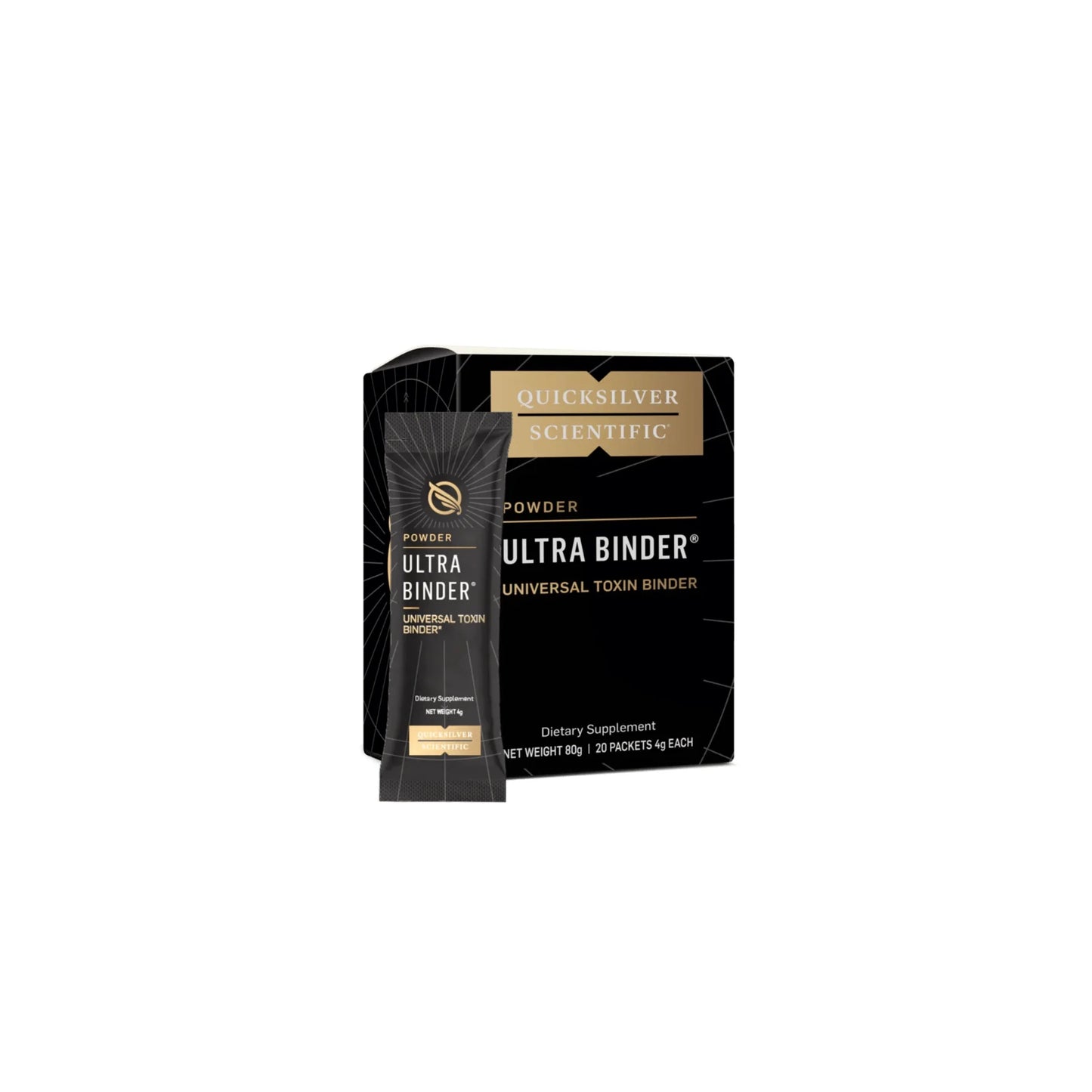 Ultra Binder Sensitive stick packs toxin binder by Quicksilver Scientific
