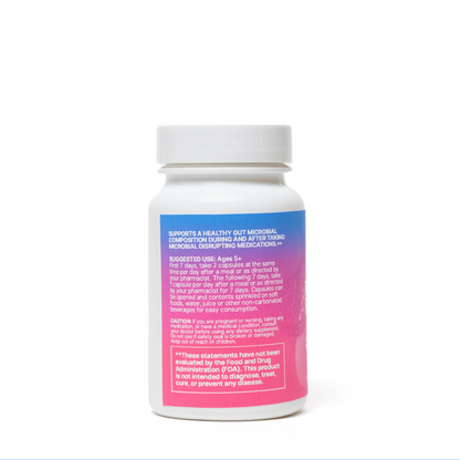 Restor Flora PD Microbiome Labs Back Label