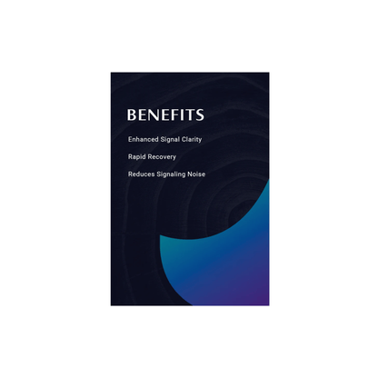 STEMREGEN Signal benefits graphic highlighting enhanced stem cell clarity, rapid recovery, and reduced signaling noise