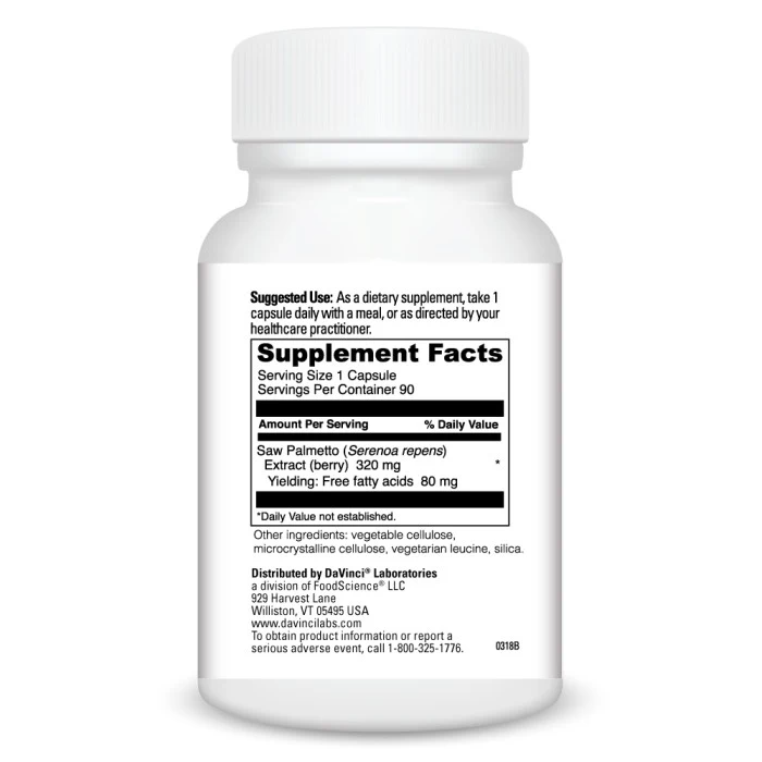 Saw Palmetto (90) SF