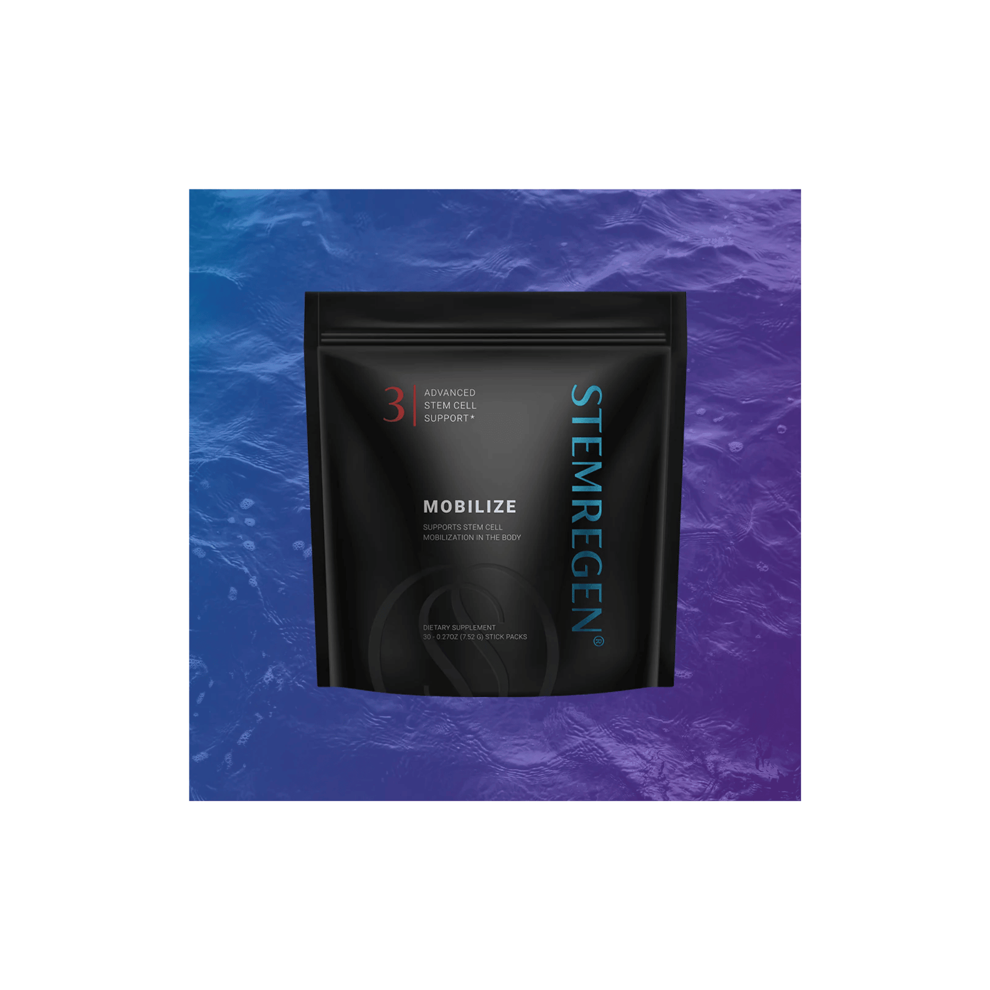 STEMREGEN Mobilize supplement bag supporting stem cell mobilization, circulation, and tissue repair