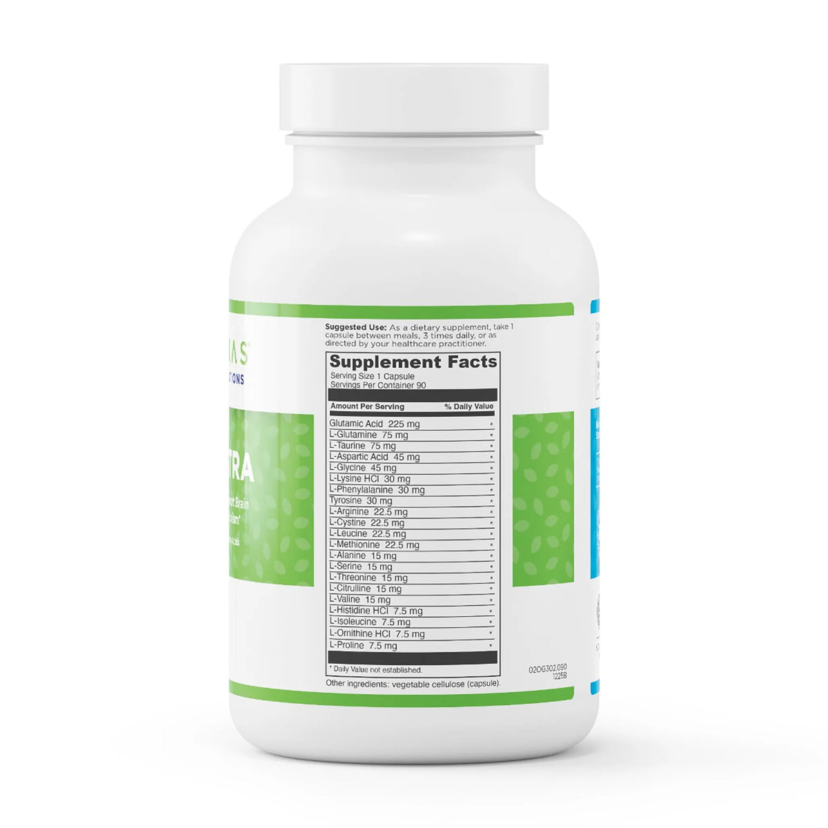 evexias health amino ultra bottle supplement facts