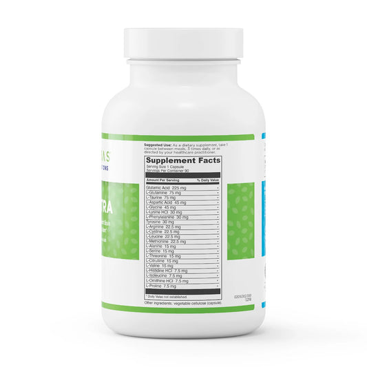 evexias health amino ultra bottle supplement facts