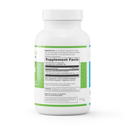 evexias health complete mag bottle supplement facts