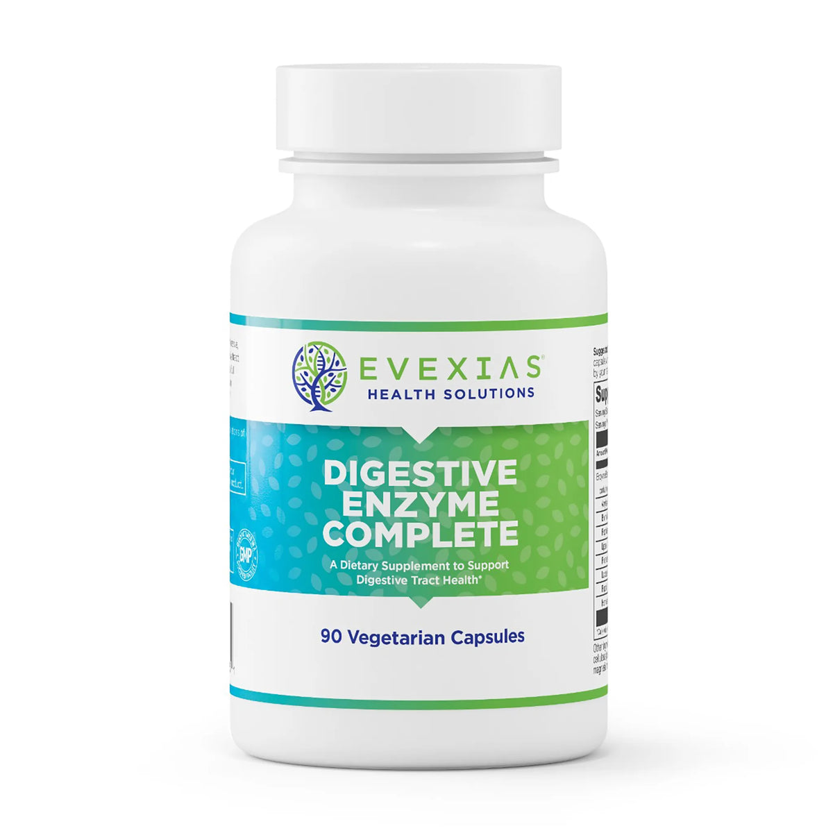 evexias health digestive enzyme complete bottle front