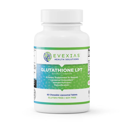evexias health glutathione lpt bottle front