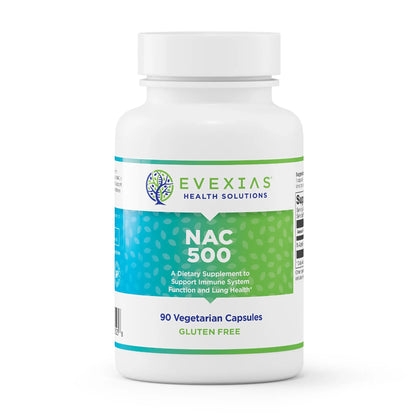 evexias health nac 500 bottle front