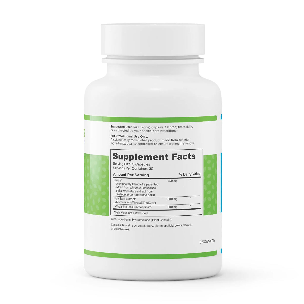 evexias health quicalm bottle supplement facts
