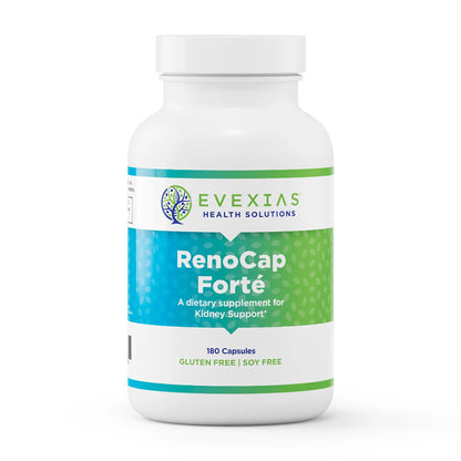 evexias health renocap forte bottle front label
