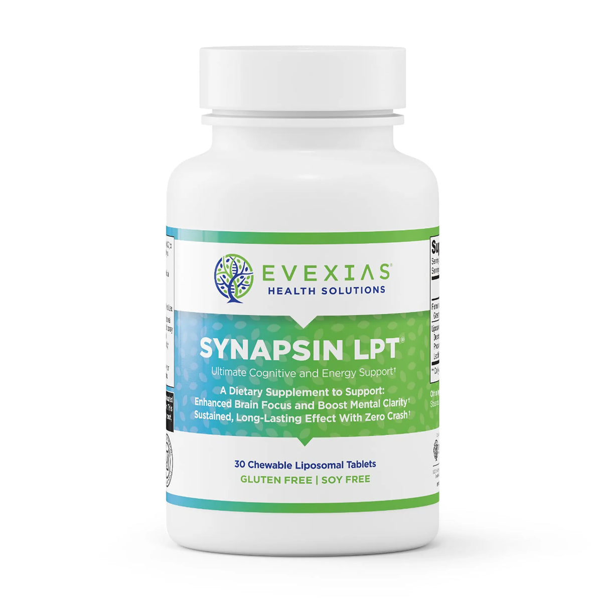 evexias health synapsin lpt bottle front
