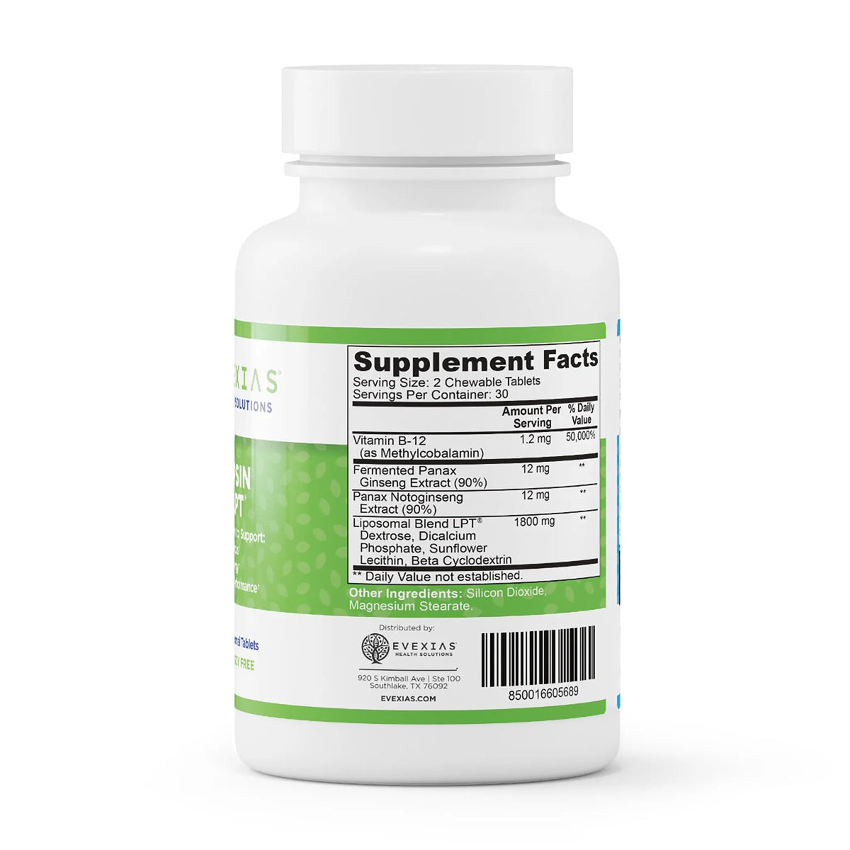 evexias health sunapsin pro lpt bottle supplement facts