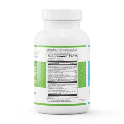 evexias health thyroid support bottle supplement facts