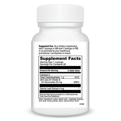 Zinc Lozenge (60) By DaVinci Labs