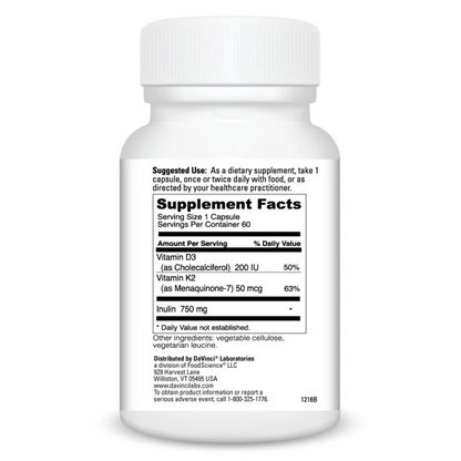 Vitamin K2 Plus (60) By DaVinci Labs