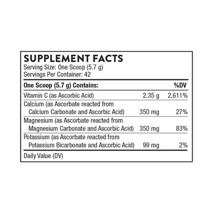 High Potency Vitamin C (formerly Buffered C Powder) By Thorne