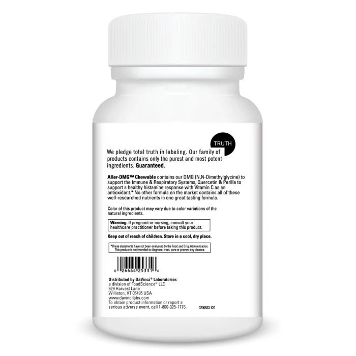Aller-DMG™ Chewable (120) By DaVinci Labs