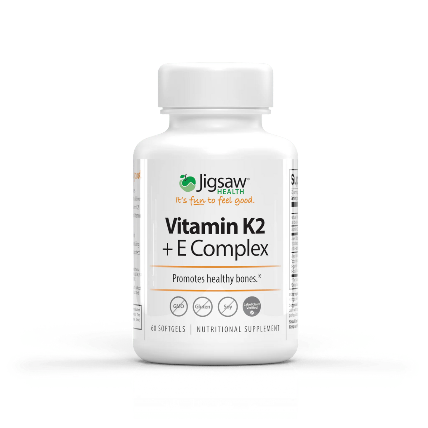 Vitamin K2 + E Complex By Jigsaw Health