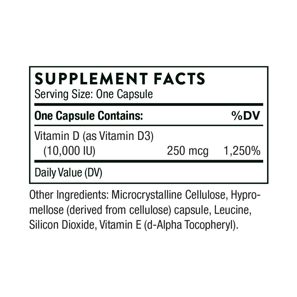 Vitamin D-10,000 By Thorne