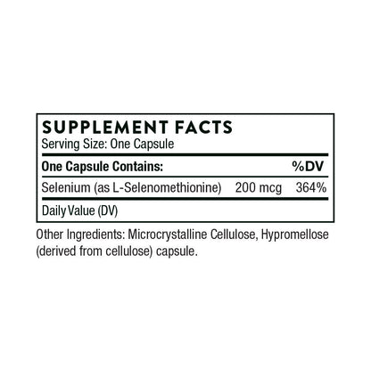 Selenium 200mcg By Thorne