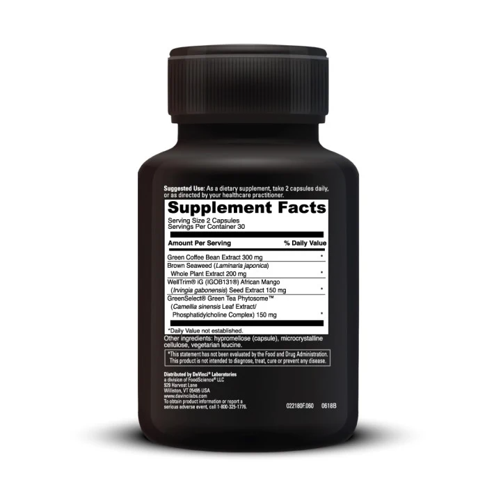 Adipo-Lesptin Benefits™ (60) By Davinci Lab SF