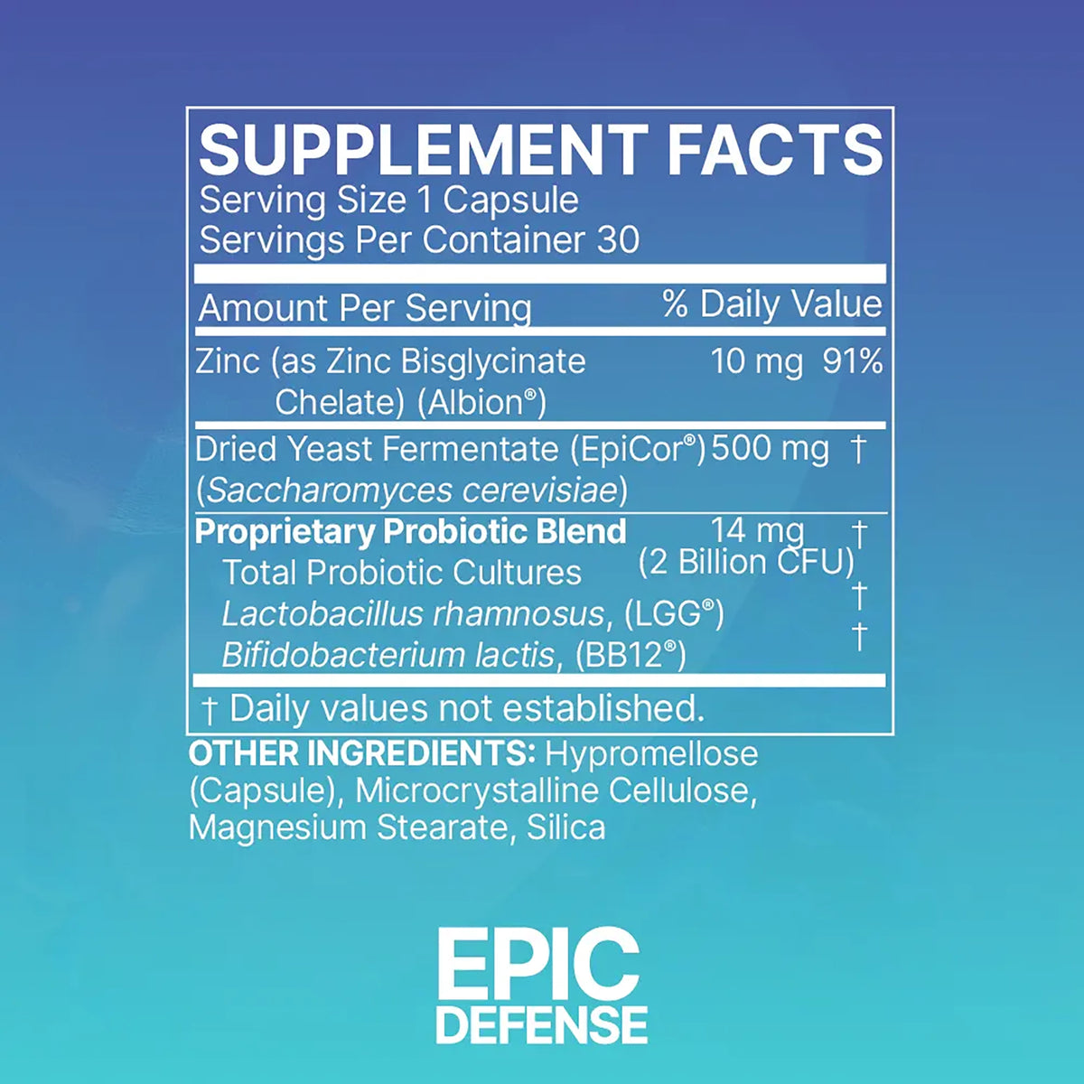 Epic Defense by Microbiome Labs